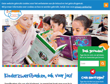Tablet Screenshot of kinderzwerfboek.nl